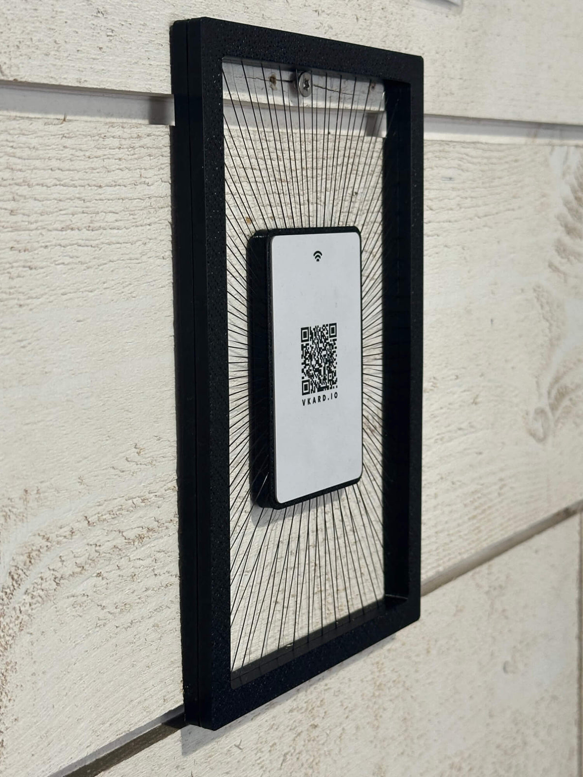 Présentoir de carte QR code